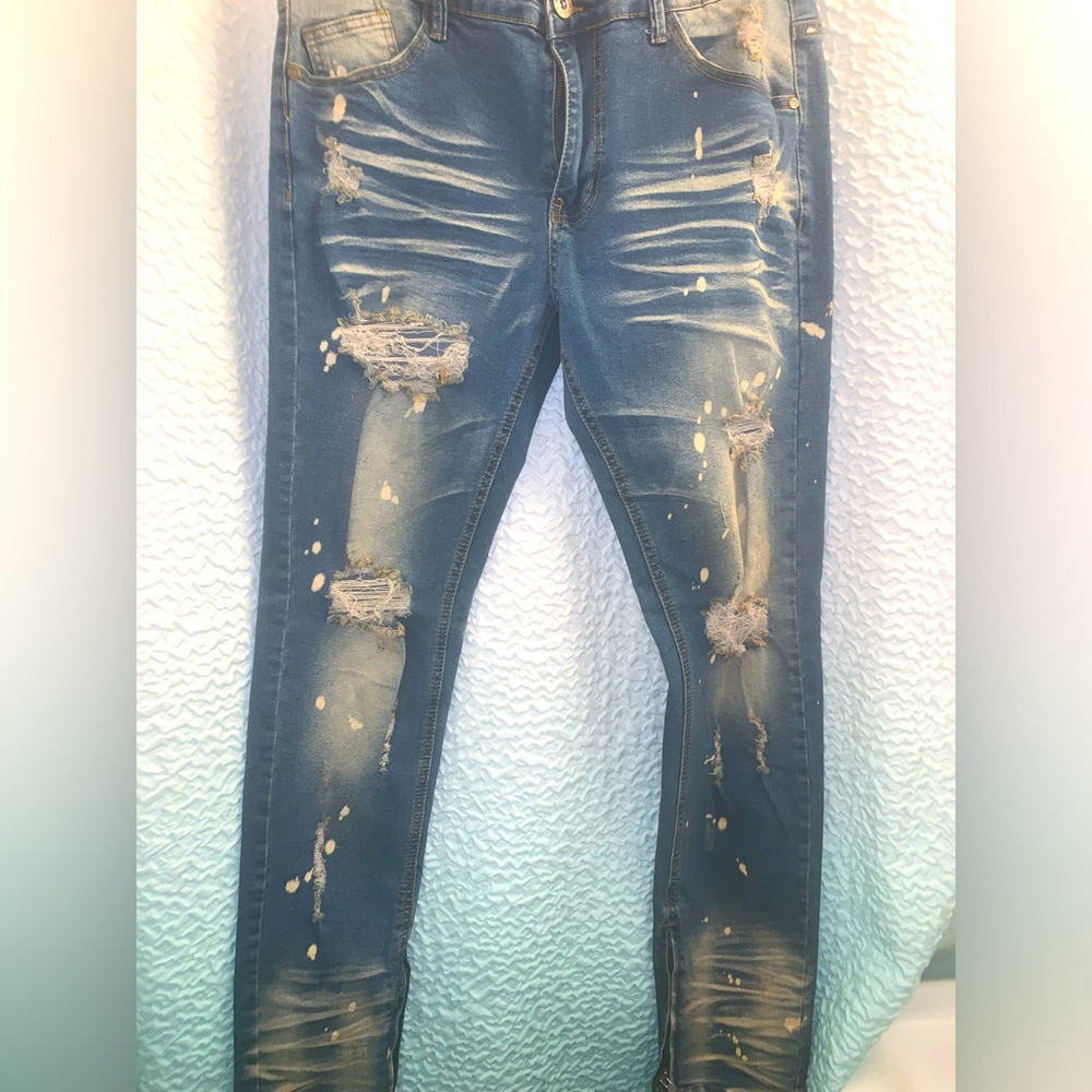 Kdnk jeans brand waste 34